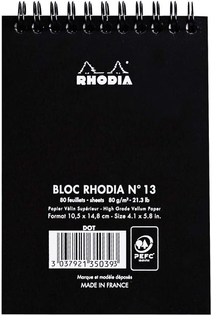 Rhodia Wirebound Pad 8.25x11.75, Lined, Orange