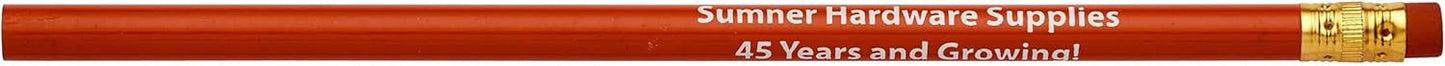 Pencil Guy Promotional Personalized Imprinted Round Pencils.-500 per box