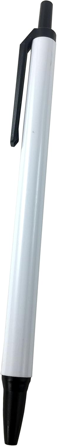 Pen Holder Clipboard, Letter Size, Low Profile Clip, Hardboard Single (Pen Included)