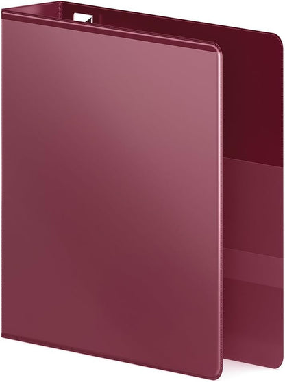 Wilson Jones 3 Ring Binder 4 Inch, Ultra Duty D-Ring View Binder with Extra Durable Hinge, Customizable, Black (W86641)