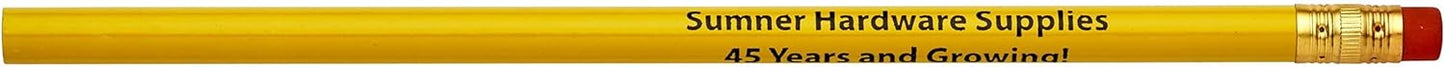 Pencil Guy Promotional Personalized Imprinted Round Pencils.-500 per box