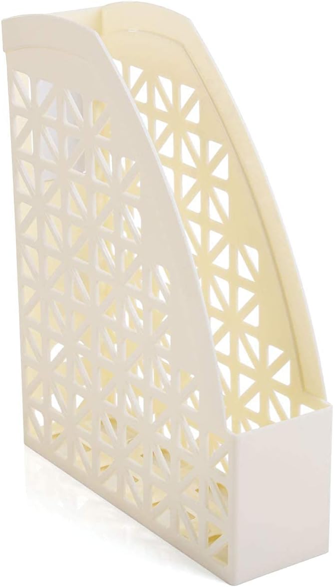 Mintra Office Plastic Desk Organizer 2pk Magazine File (Lavender)