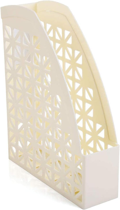 Mintra Office Plastic Desk Organizer 2pk Magazine File (Lavender)