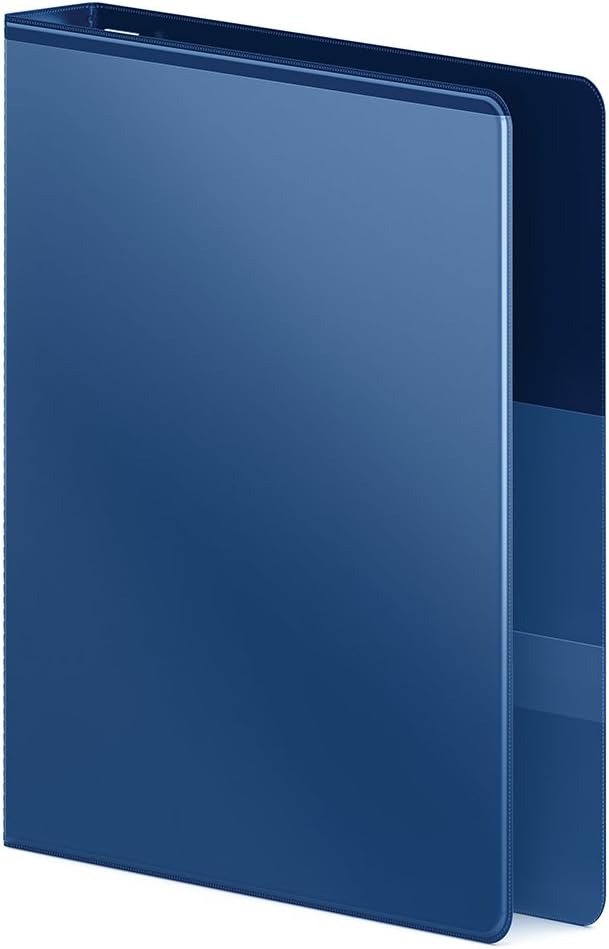 Wilson Jones 3 Ring Binder 4 Inch, Ultra Duty D-Ring View Binder with Extra Durable Hinge, Customizable, Black (W86641)