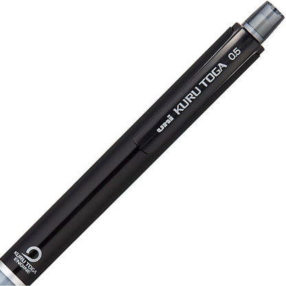 uni Kurutoga Mechanical Pencil Standard, 0.5mm, Black (M54501P.24)