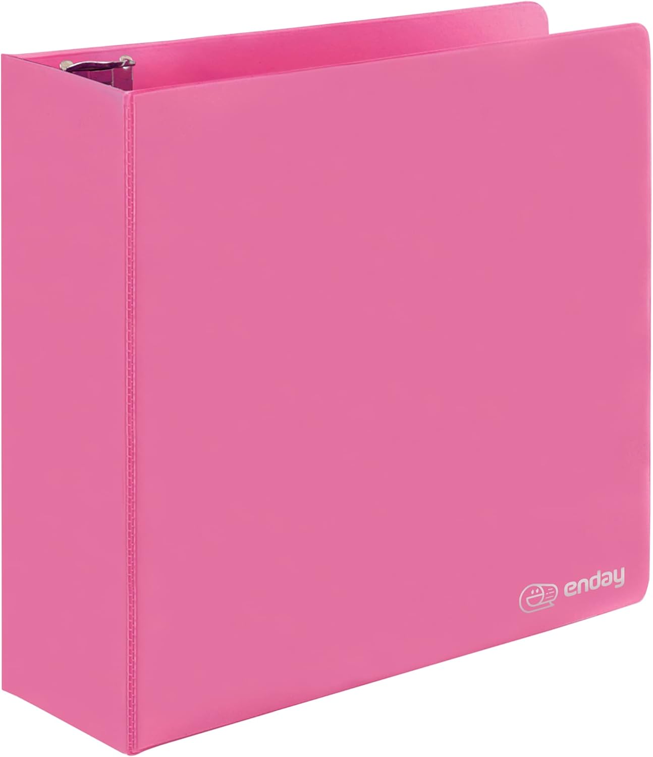 3 Inch Binder 3 Ring Binders Green, Slant D-Ring 3” Clear View Cover with 2 Inside Pockets, Heavy Duty Colored School Supplies Office and Home Binders – By Enday