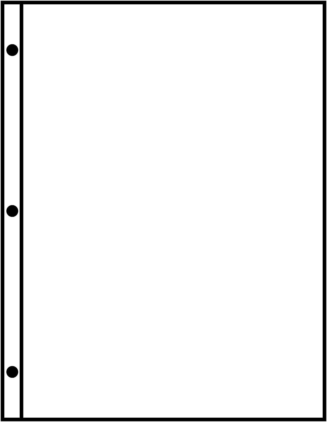 7593 Reinforced Premium Multipurpose Copy Paper 24lb 8.5" x 11" 3 Holes 1 Ream/500 Sheets