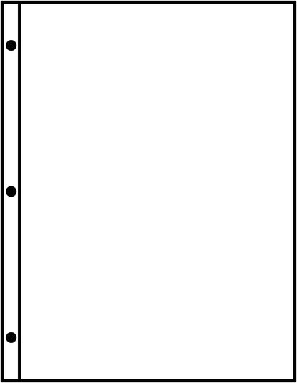 7593 Reinforced Premium Multipurpose Copy Paper 24lb 8.5" x 11" 3 Holes 1 Ream/500 Sheets