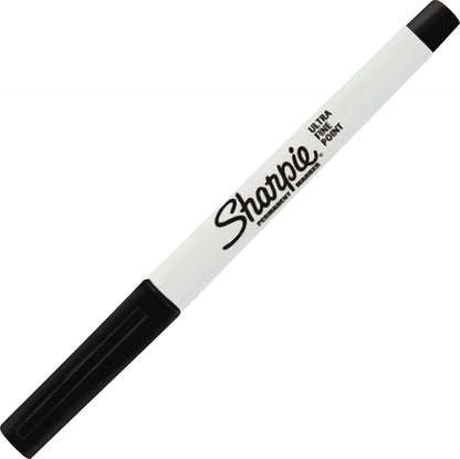 Sharpie Permanent Markers | Ultra-Fine Point | Assorted Classic Colours | 4 Count