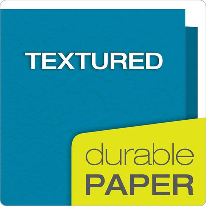 Oxford Two-Pocket Folders w/Fasteners, Red, Letter Size, 25 per Box (57711)