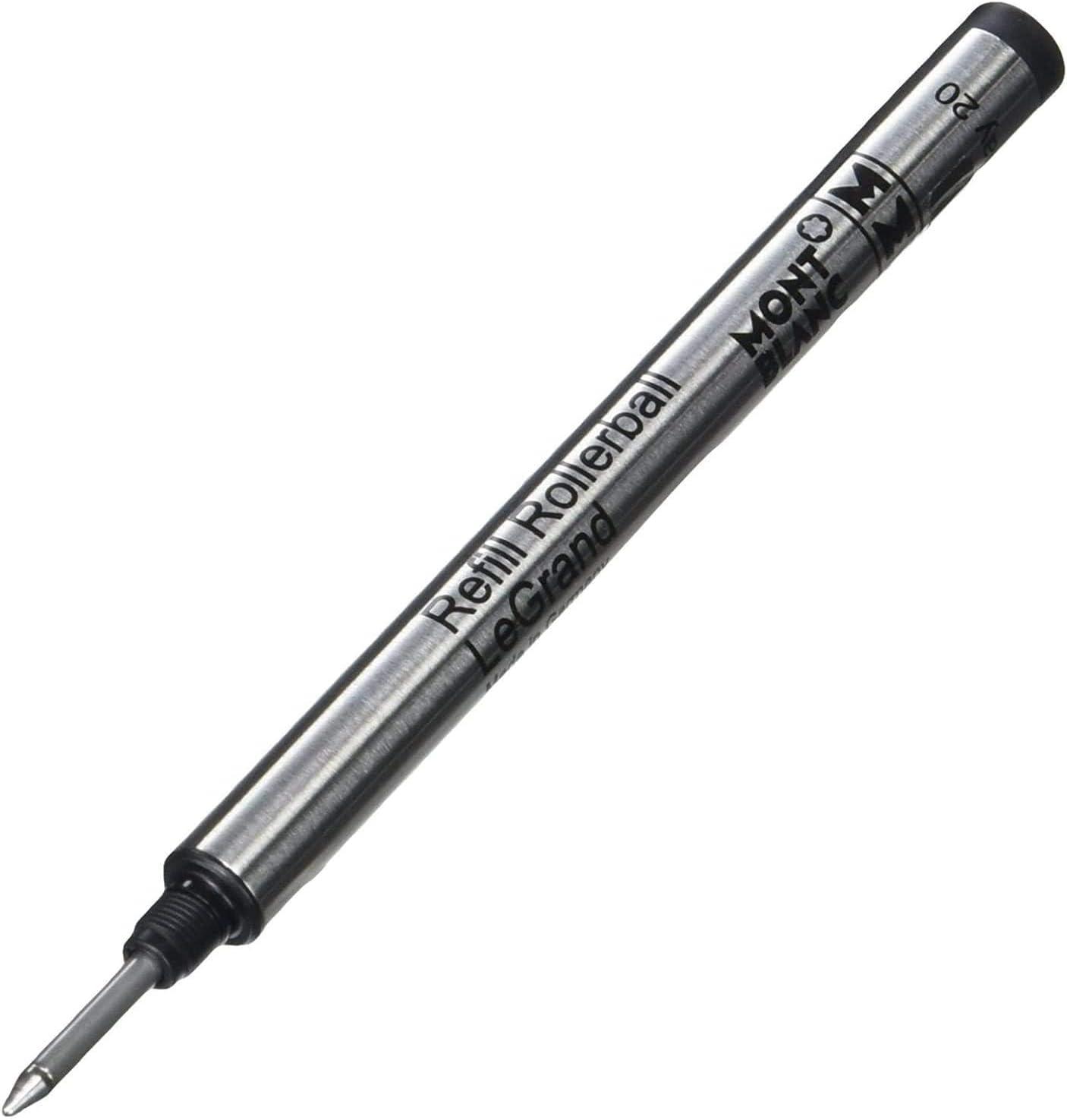 Montblanc Rollerball LeGrand Refills (F) Mystery Black 105166 – Pen Refills for Meisterstück LeGrand Rollerball Pens with a Fine Tip – 2 x Black Pen Cartridges