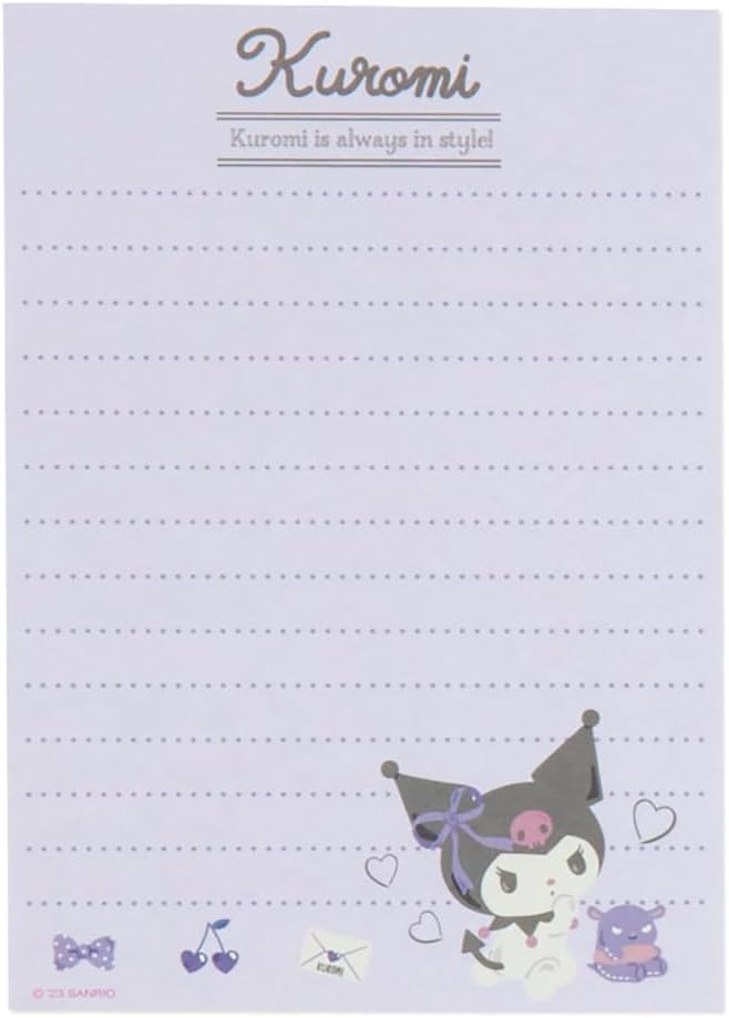 Sanrio Hello Kitty 8 Design Memo 016942