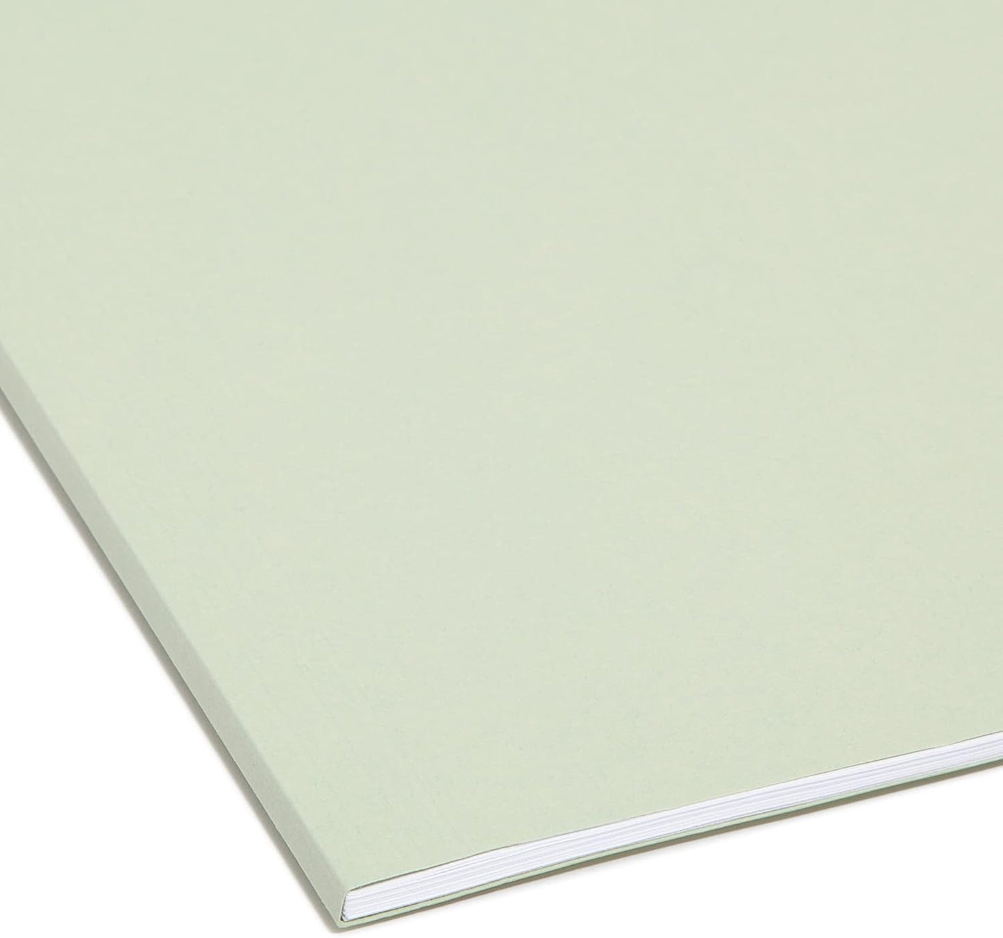 Smead FasTab Hanging File Folder, Straight-Cut Built-in Tab, Letter Size, White, 20 per Box, (64102)
