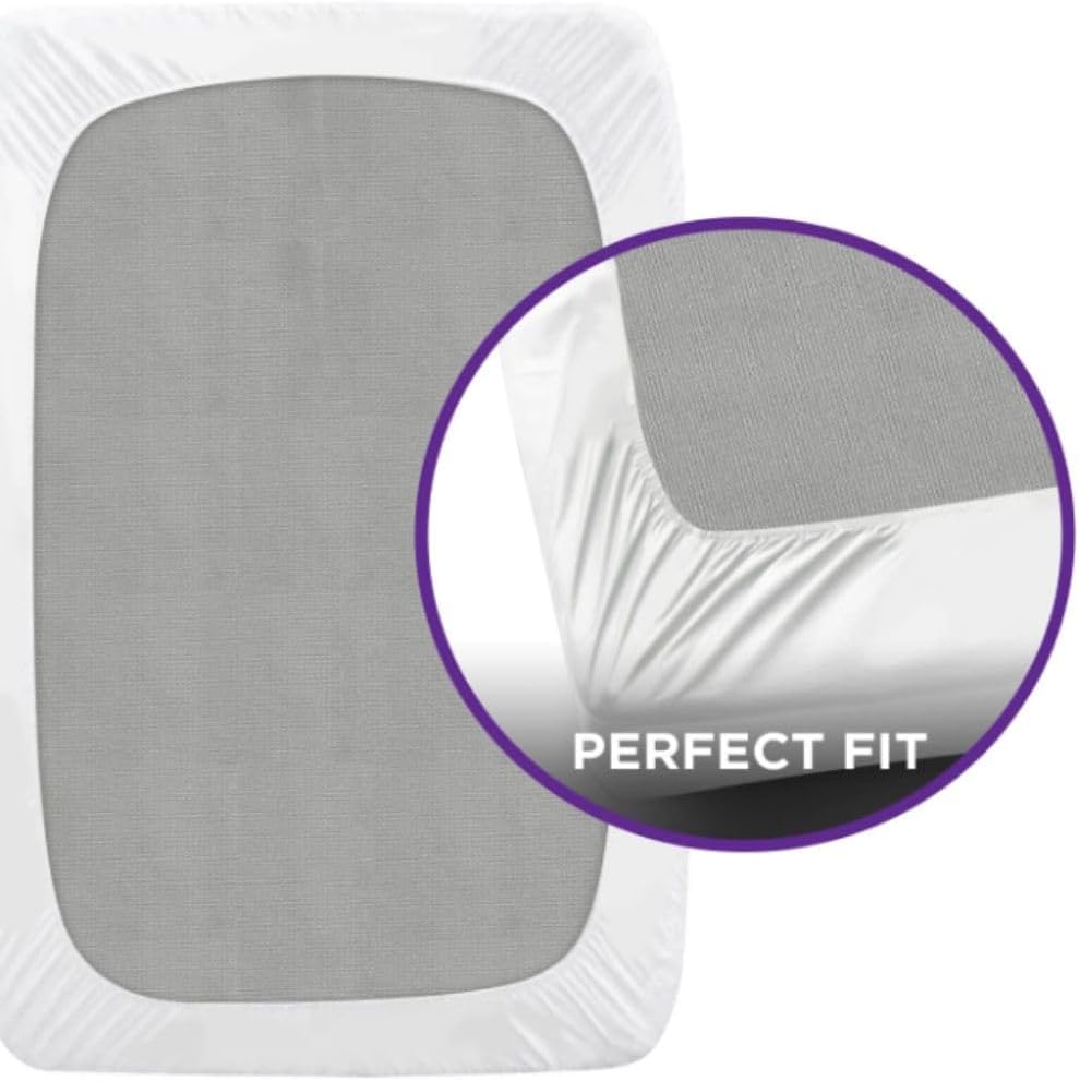 BLISSFORD Queen Plastic Mattress Protector - Heavy Duty, Fitted Vinyl - Plastic Mattress Cover, Rubber Sheets for Bedwetting Adult or Child, 100% Waterproof Fitted Sheet Queen