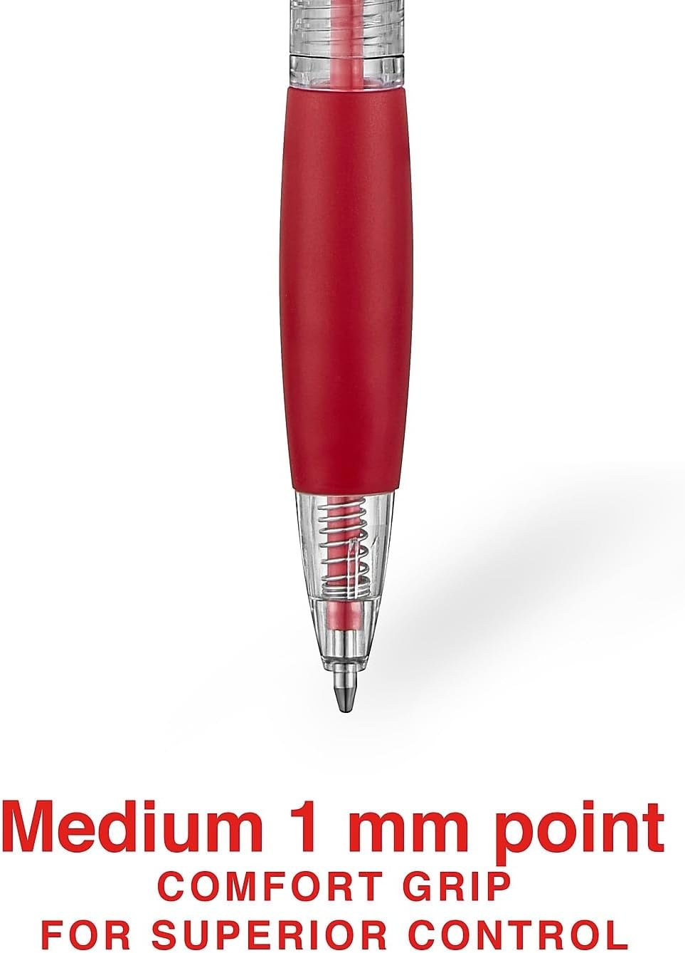 STAPLES Retractable Ballpoint Pens, Medium Point 1.0mm, Black Ink, 12 Pack – Comfortable, Smooth‑Writing Pens for Everyday Office Use