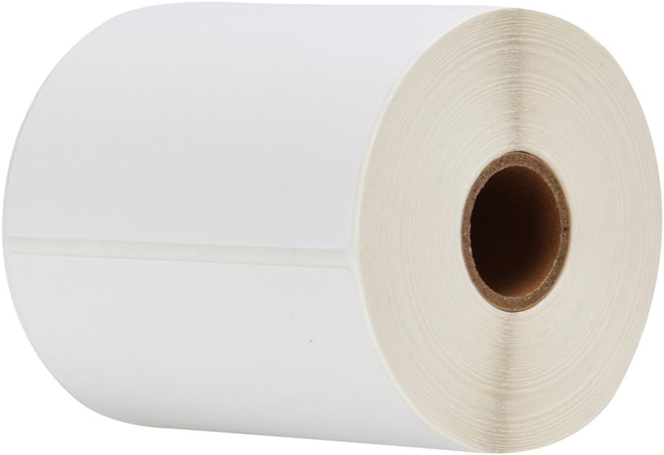 MFLABEL 4x6 Thermal Shipping Labels - 2 Rolls of 250, Perforated & Smudge-Proof Direct Thermal Labels Compatible with Rollo, Zebra, for Amazon UPS FedEx Shopify