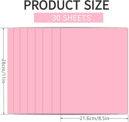 30 Sheets Sage Green Cardstock 8.5'' x 11'', 250gsm/92lb Heavyweight Cover Cardstock Paper, Thick and Smooth Card Stock Perfect for Invitations, Menus, Crafts, DIY Cards, Arts and Crafts