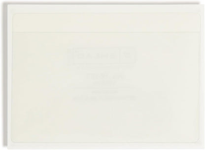 Smead Self-Adhesive Poly Pocket, Document, Clear Pockets, Storage Labels, 100 per Box, 103 Mm W x 76 Mm H, 68123