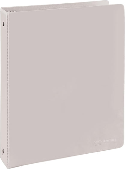 3 Inch Binder 3 Ring Binders Green, Slant D-Ring 3” Clear View Cover with 2 Inside Pockets, Heavy Duty Colored School Supplies Office and Home Binders – By Enday