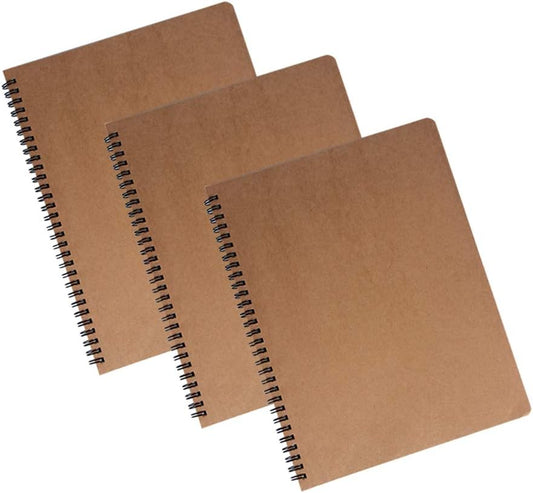 zmybcpack 12 Pack 8.5x11 inch Large Lined Notebook Journals Bulk, 32 sheets / 64 Pages, Sketchbook Composition Notebook Journals Subject Notebooks Planner for College Students Office