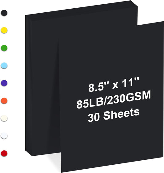 Cardstock 8.5" x 11 ",Cardstock Paper 85 lb/230 gsm,Yellow Card Stock for Printer,Drawing,Gift tags,Invitations, Cards etc (Yellow, 30 Sheets)