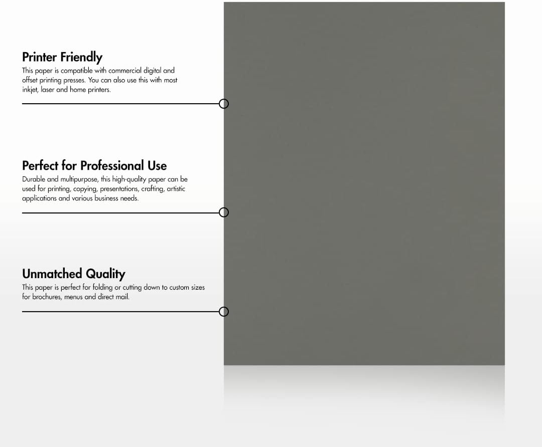 LUXPaper 8.5" x 11" Paper | Letter Size | Pastel Canary Yellow | 60lb. Text | 50 Qty