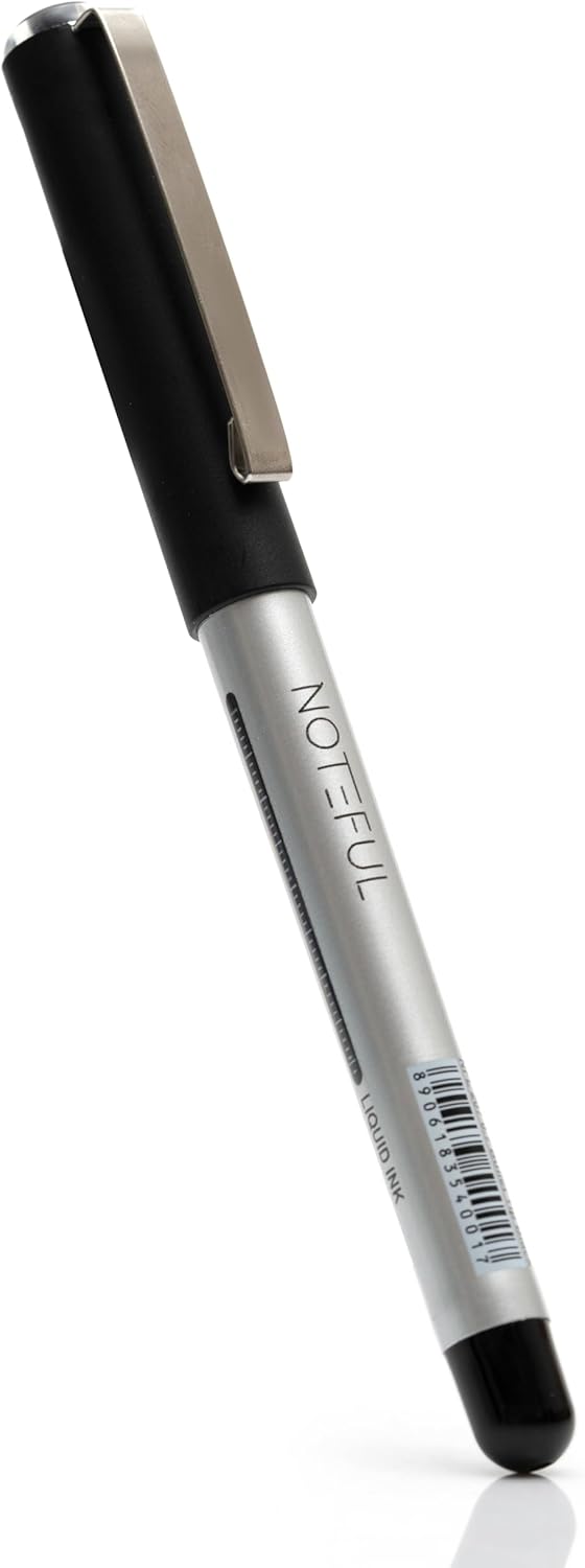Liquid Ink Rollerball Pens, 0.7mm Medium Point Tip, Rolling pen for Drawing, Journaling and Smooth Writing - Pack of 8