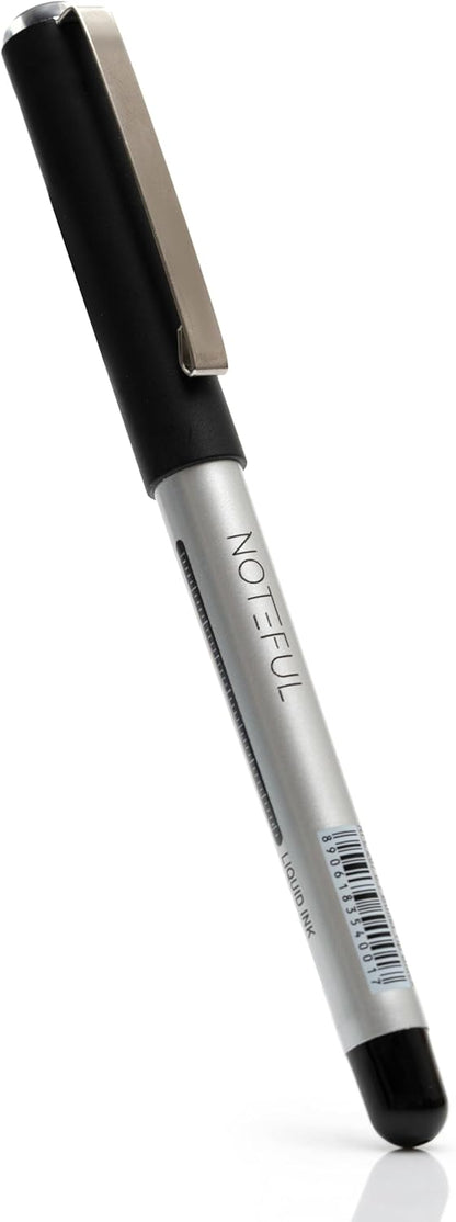 Liquid Ink Rollerball Pens, 0.7mm Medium Point Tip, Rolling pen for Drawing, Journaling and Smooth Writing - Pack of 8