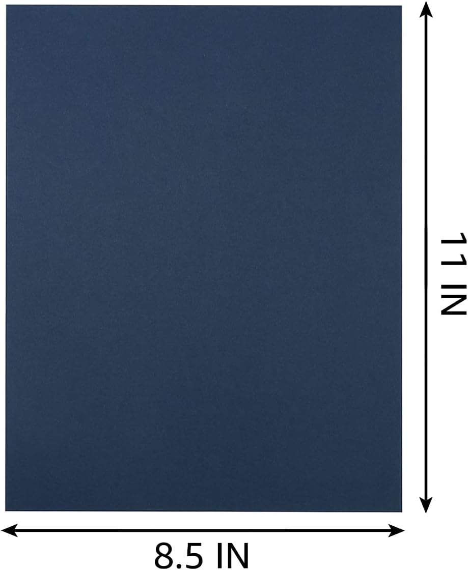 30 sheets Cardstock Paper 8 1/2 x 11 Inches for Crafts and Invitations (White/Red/Blue)