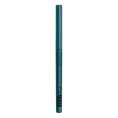 NYX PROFESSIONAL MAKEUP Vivid Rich Mechanical Eye Pencil, Vivid Rich Mechanical, Creamy Retractable Eyeliner - Smokin Topaz, Brown Eyeliner