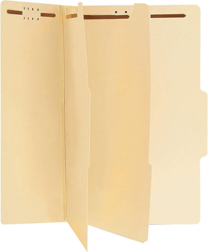 Universal 10310 Manila Classification Folders, Legal, Six-Section, 15/Box