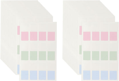 PATIKIL Clear Index Sticky Tabs, 240 Pcs Large Transparent Sticky Notes Bookmarks Planner Stickers Page Tabs for Office Notebooks File Folder Ledger Book, Gradient Purple