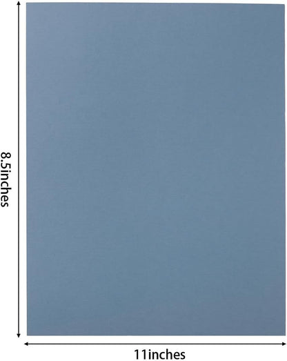 30 sheets Cardstock Paper 8 1/2 x 11 Inches for Crafts and Invitations (White/Red/Blue)