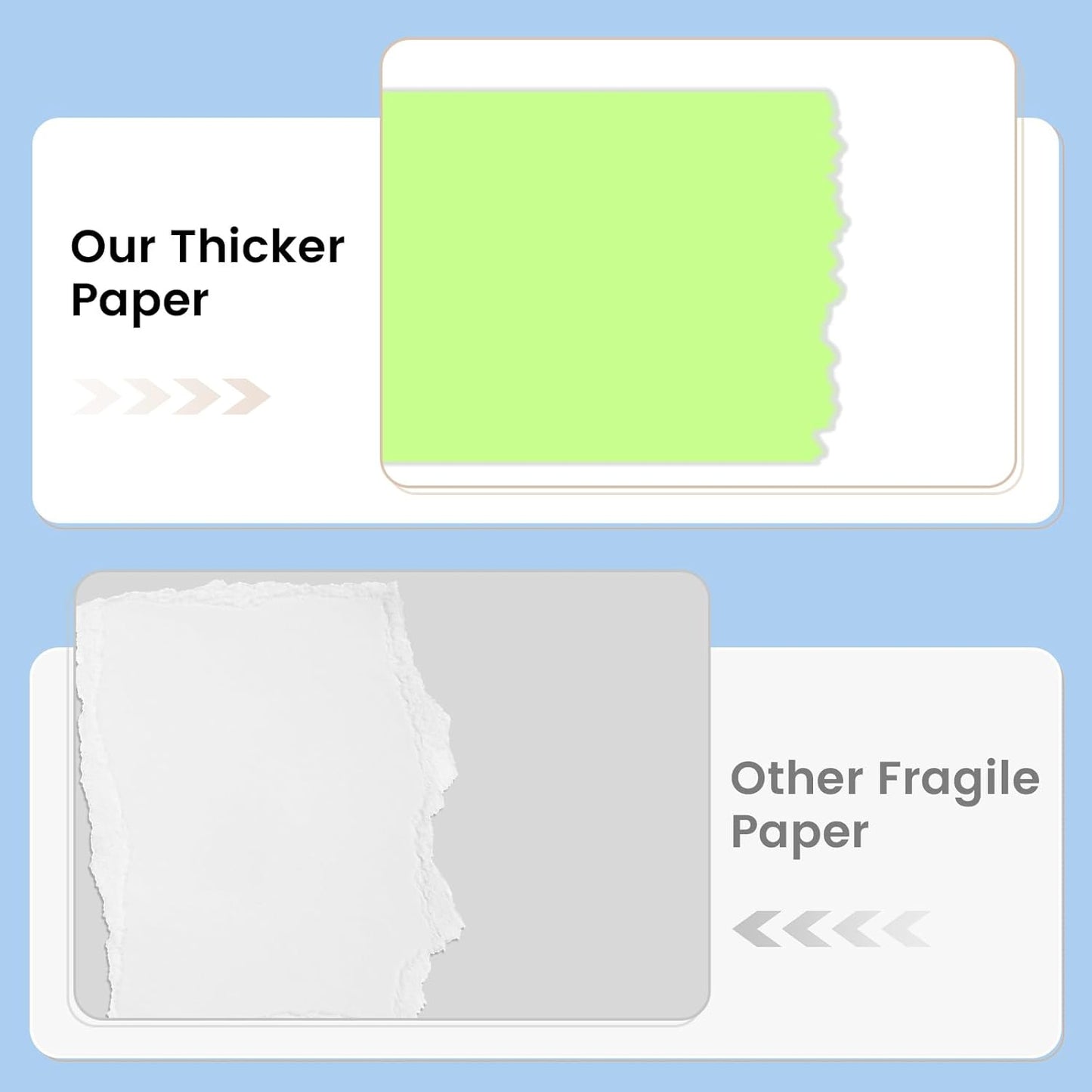 160 Sheets White Cardstock 8.5 x 11 Heavyweight Weight 200gsm Card Stock Paper for Printing, Crafts, Invitations | Smooth Printer Cardstock Paper | Bulk Construction Paper DIY & Professional Use