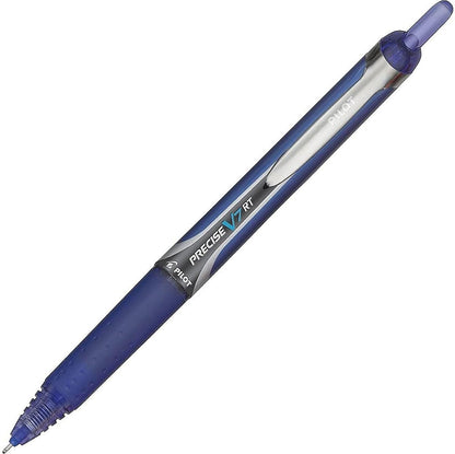 PILOT Precise V7 RT Refillable & Retractable Liquid Ink Rolling Ball Pens, Fine Point (0.7mm) Black Ink, 12-Pack (26067)