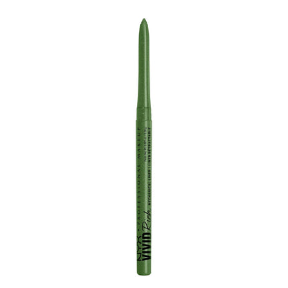 NYX PROFESSIONAL MAKEUP Vivid Rich Mechanical Eye Pencil, Vivid Rich Mechanical, Creamy Retractable Eyeliner - Smokin Topaz, Brown Eyeliner