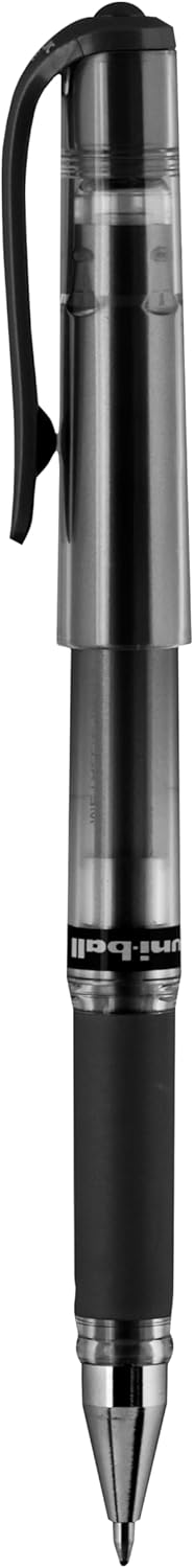uniball Signo Gel Impact Pens, Bold Point (1.0mm), Metallic Pink Ink, 6 Pens