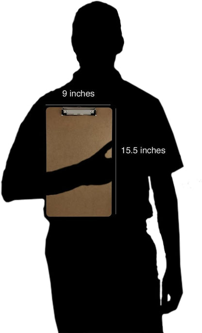 Trade Quest Legal Size Clipboard Low Profile Clip 9'' x 15'' Single (Pack of 1)