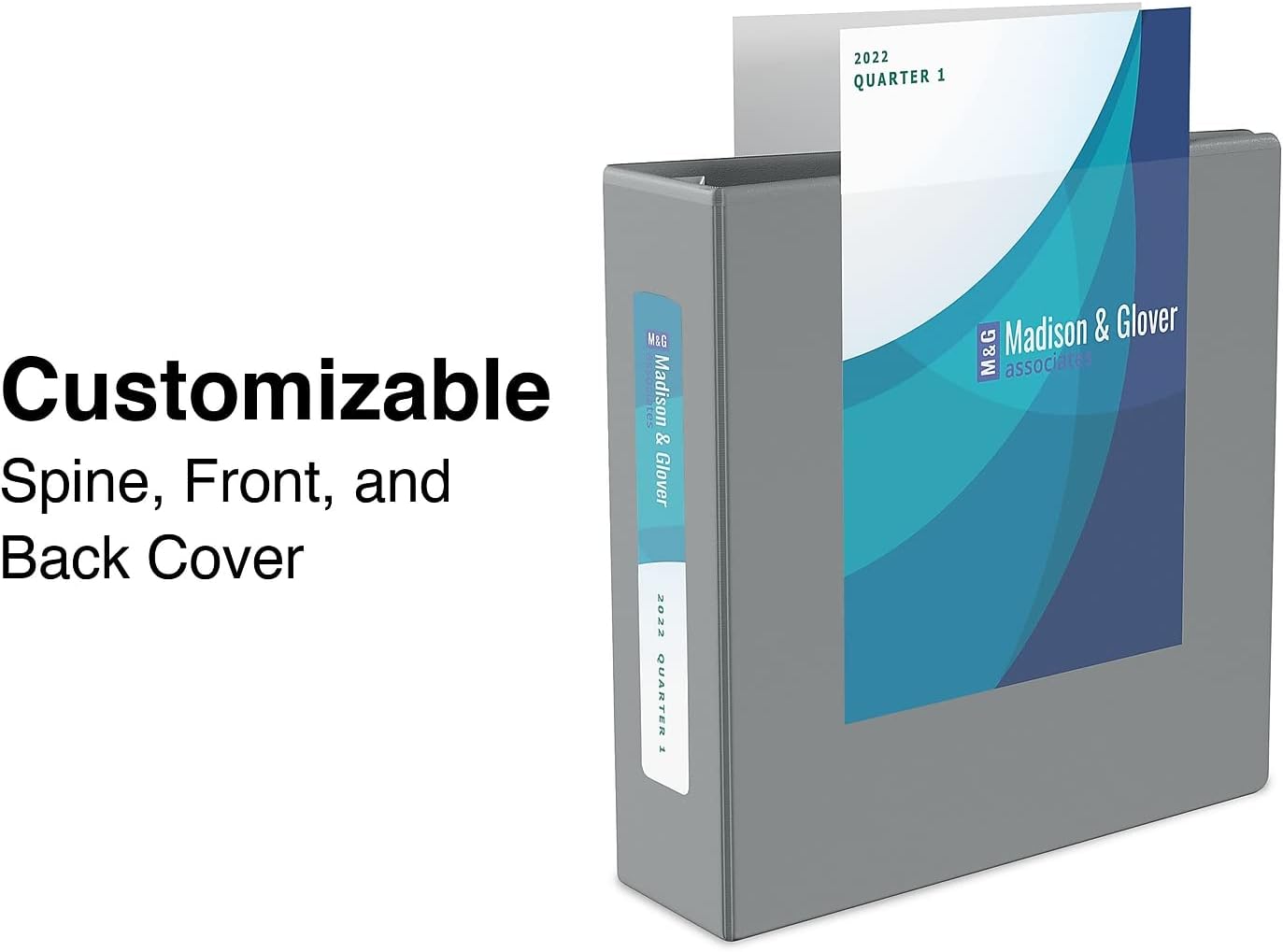 Staples Heavy-Duty 2-Inch D-Ring View Binder, Reinforced Spine, Holds Up to 450 Sheets, Gray, for Office & School