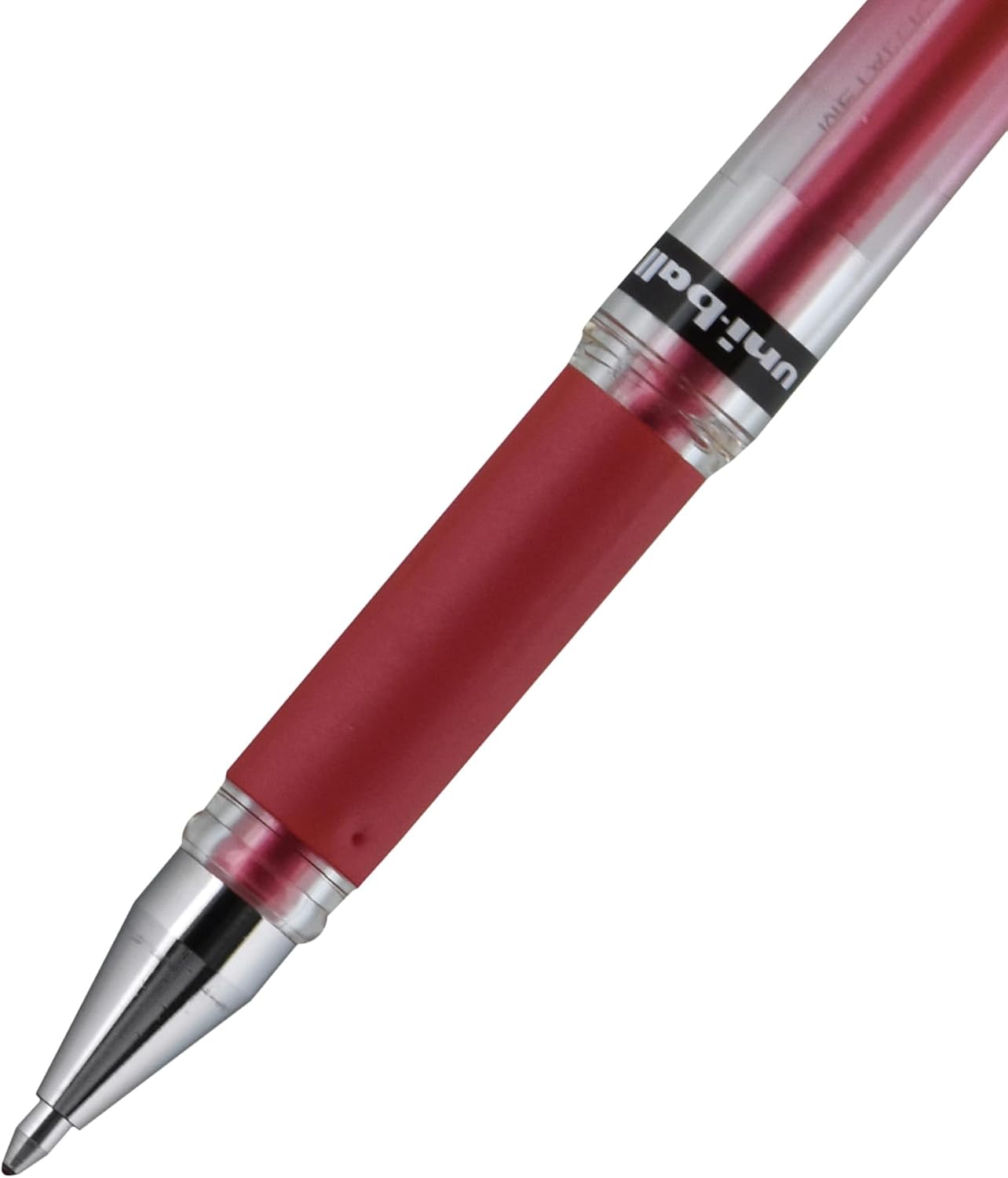 uniball Signo Gel Impact Pens, Bold Point (1.0mm), Metallic Pink Ink, 6 Pens
