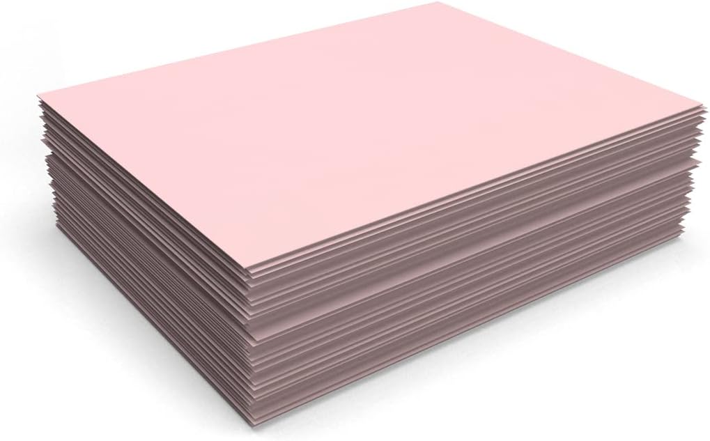 LUXPaper 8.5" x 11" Paper | Letter Size | Pastel Canary Yellow | 60lb. Text | 50 Qty