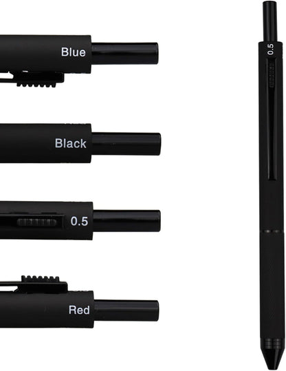 DUNBONG Ballpoint Metal D1 Refill for Multifunction Pen, Black pack of 5 pieces (Black)