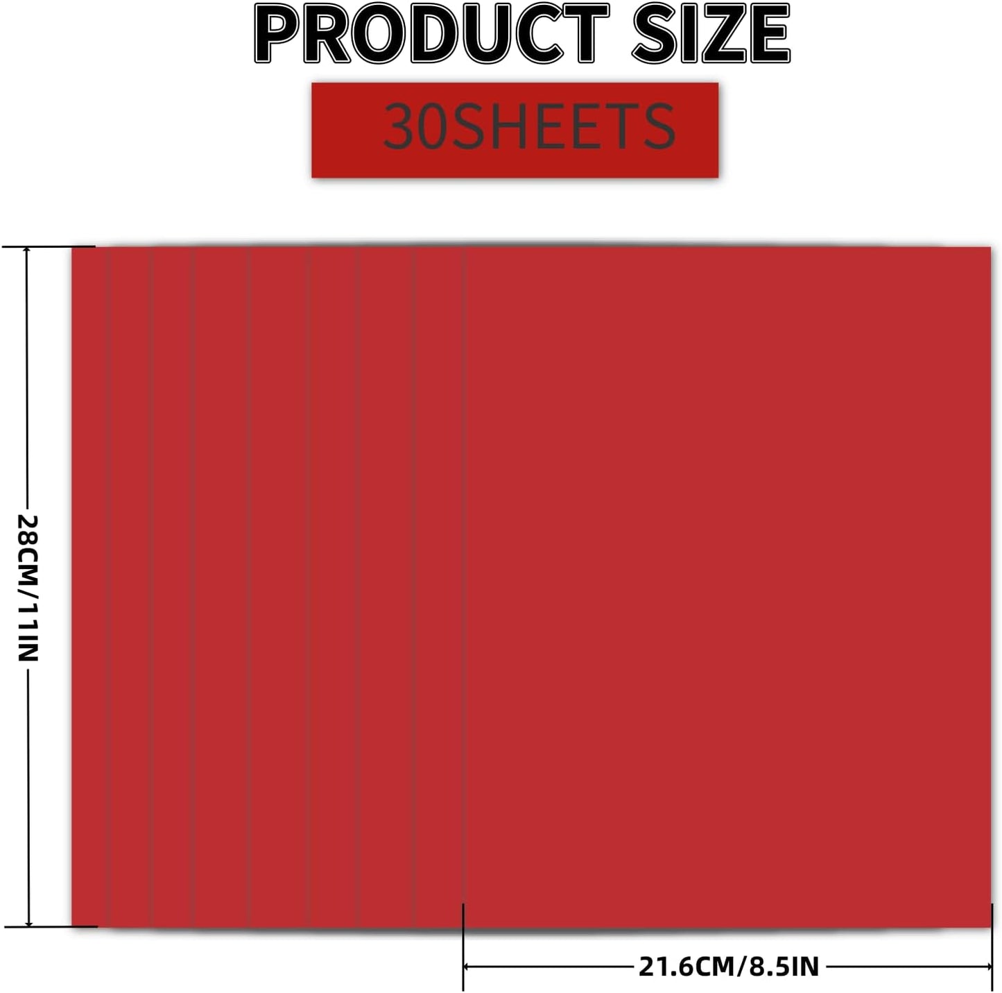 30 Sheets Sage Green Cardstock 8.5'' x 11'', 250gsm/92lb Heavyweight Cover Cardstock Paper, Thick and Smooth Card Stock Perfect for Invitations, Menus, Crafts, DIY Cards, Arts and Crafts