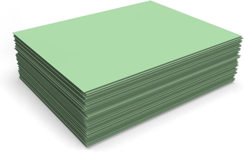 LUXPaper 8.5" x 11" Paper | Letter Size | Pastel Canary Yellow | 60lb. Text | 50 Qty