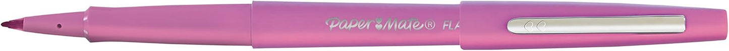 Paper Mate Flair Felt Tip Pens, Medium Point (0.7mm), Limited Edition Candy Pop Pack, 6 Count