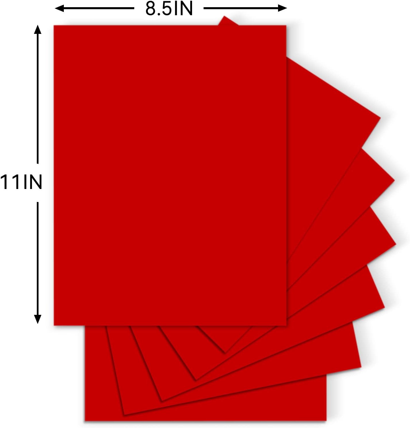 25Sheets Black Cardstock Paper, 8.5 x 11 Card stock for Cricut…