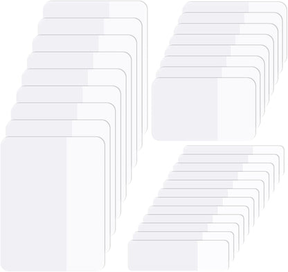 1360 Pcs Sticky Index Tabs, 2 Inch 1 Inch 0.5 Inch Index Tabs Page Markers Writable File Flags for Notebooks, Binders, File Folders, Books(Blank Style)