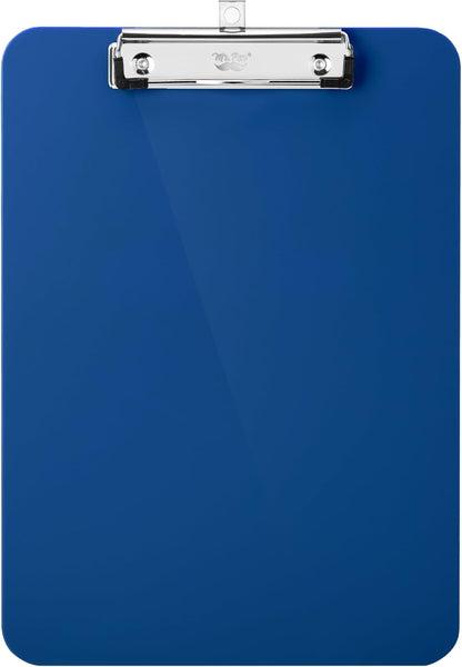Mr. Pen- Plastic Clipboard, Letter Size, Black, Clipboard Plastic, Low-Profile Metal Clip with Retractable Hanging Hole
