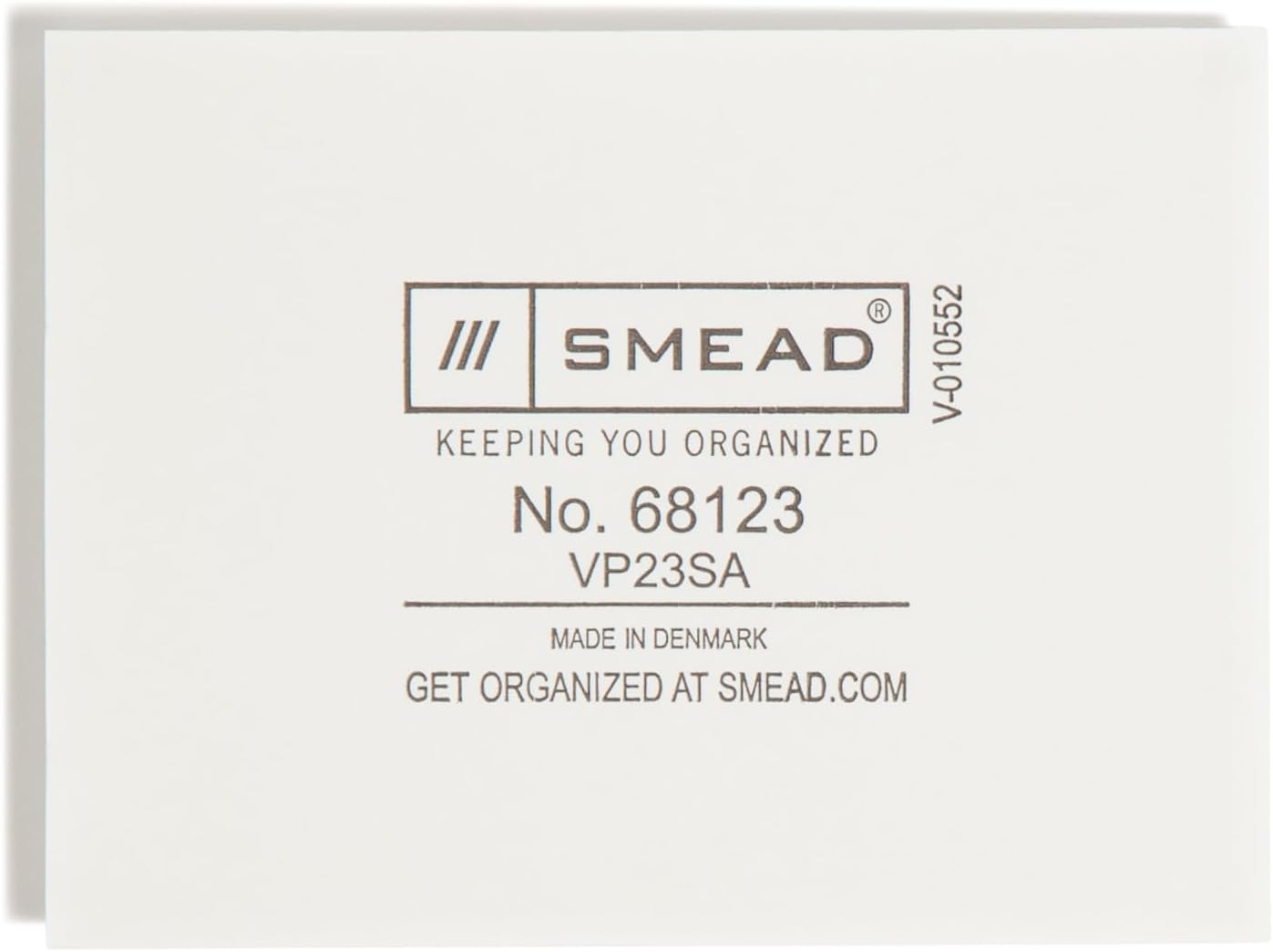 Smead Self-Adhesive Poly Pocket, Document, Clear Pockets, Storage Labels, 100 per Box, 103 Mm W x 76 Mm H, 68123