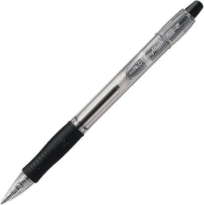 PILOT EasyTouch Refillable & Retractable Ballpoint Pens, Medium Point, Blue Ink, 12-Pack (32221)